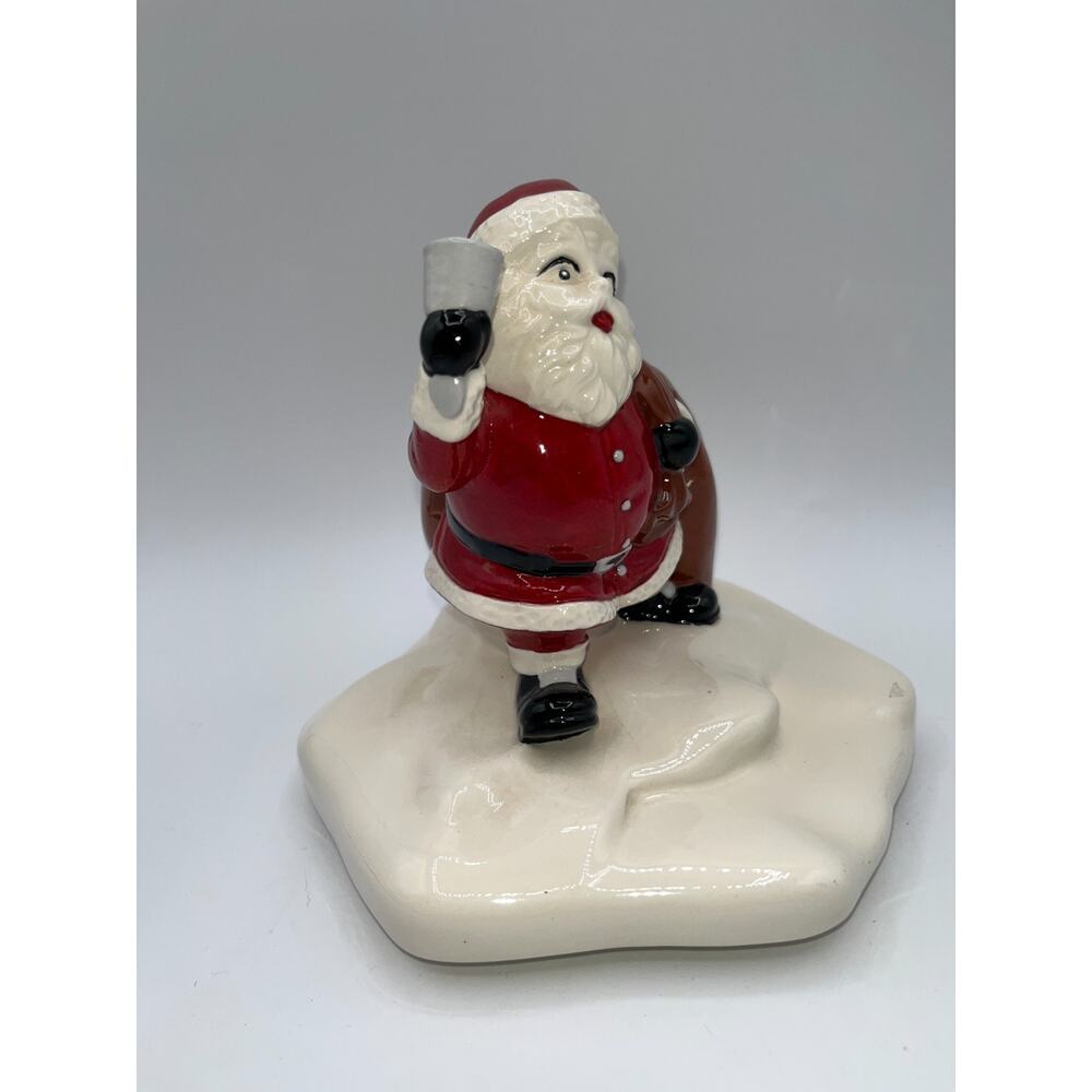 Vintage Japan Replacement Santa Claus Cookie Jar (LID ONLY) Replacement Top - Picture 5 of 16
